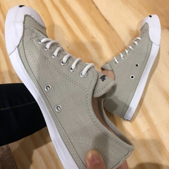 Converse Jack Purcell Canvas Low Sneakers‎ Women’s 6.5 - Picture 6 of 8